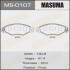 Колодки тормозные AN-8118WK, P56038 передн PEUGEOT 206+ MASUMA MS0107 (фото 1)