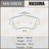 Колодки дискового гальма MASUMA MS3902 (фото 1)