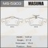 Колодка тормозная задняя Ford Focus (04-)/ Mazda 3 (03-), 5 (05-15) MASUMA MS5903 (фото 1)