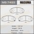 Колодка тормозная MASUMA MS7493 (фото 1)