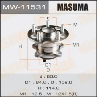 Маточина колеса MASUMA MW11531