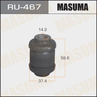 Сайлентблок важеля MASUMA RU467