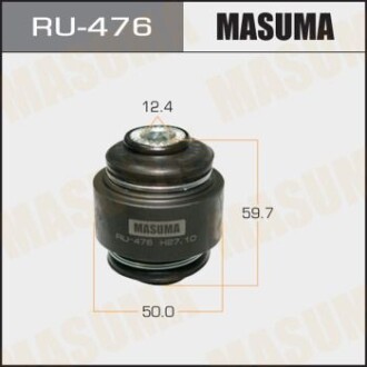 Сайлентблок задней цапфы (плавающий) Toyota Auris (06-), Avensis (08-), RAV 4 (0 MASUMA RU476