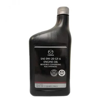 Олива моторна full synt 0w-20 sp gf-6, 0,946л MAZDA 0000G60W20QT