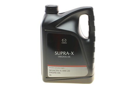 Олива моторна Original Supra X SAE 0W20 (5 Liter) MAZDA 216243