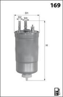 Фильтр топливный в сборе MECAFILTER ELG5372 (фото 1)