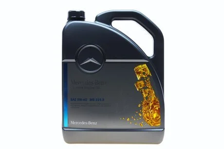 Олива моторна MB 2295 1шт (5л)SAE 5W-40 MB 2295 MERCEDES-BENZ 000989210713FAEE