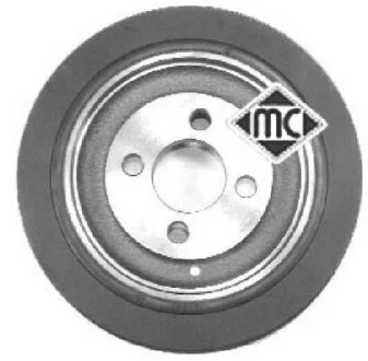 Шків коленвалу Peugeot Boxer/Citroen Jumper 2.5 (94-) Metalcaucho 04201