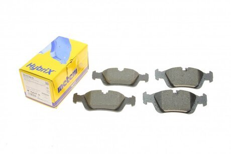 Комплект тормозных колодок из 4 шт. дисков Metelli 22-0124-0 (фото 1)