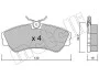 Комплект тормозных колодок (дисковых).) Metelli 22-0162-0 (фото 2)