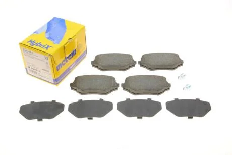 Комплект тормозных колодок Metelli 22-0249-0