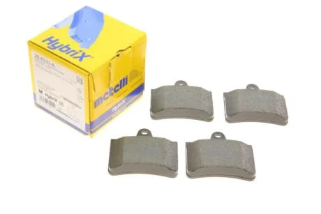 Комплект тормозных колодок (дисковых).) Metelli 22-0333-0