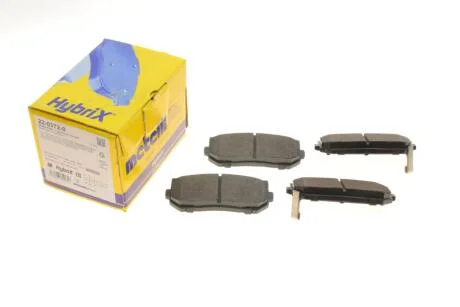 Комплект тормозных колодок (дисковых).) Metelli 22-0372-0