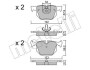 Комплект тормозных колодок (дисковых).) Metelli 22-0561-0 (фото 1)