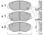 Комплект тормозных колодок Metelli 22-0606-0 (фото 1)