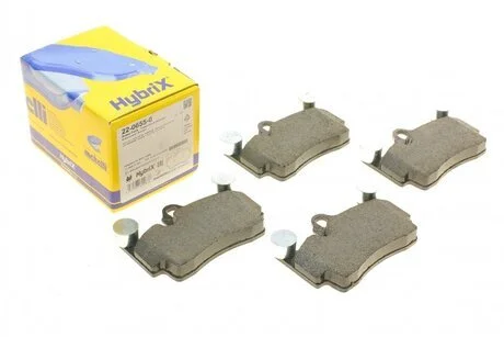 Комплект гальмівних колодок Metelli 22-0655-0