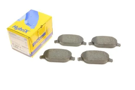 Комплект тормозных колодок (дисковых).) Metelli 22-0704-0 (фото 1)