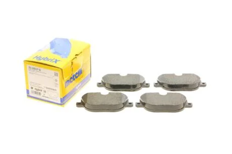 Комплект тормозных колодок Metelli 22-0837-0