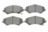Комплект гальмівних колодок (дискових) Metelli 22-0862-1 (фото 1)