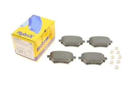 Комплект гальмівних колодок з 4 шт. дисків Metelli 22-0987-0