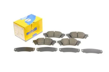 Комплект тормозных колодок (дисковых).) Metelli 22-1041-0