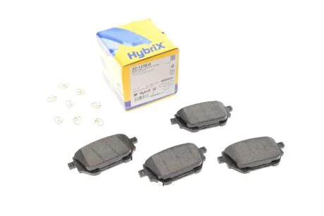 Комплект гальмівних колодок Metelli 22-1236-0