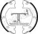 Комплект гальмівних колодок (барабанних) Metelli 53-0077 (фото 1)
