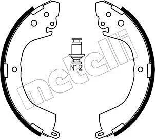 Колодки дискового гальма Metelli 530260