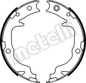 Комплект гальмівних колодок (барабанних) Metelli 53-0362