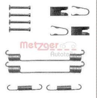 Монтажний комплект гальмівних колодок METZGER 105-0883 (фото 1)