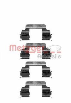 Монтажний комплект гальмівних колодок METZGER 109-1231 (фото 1)