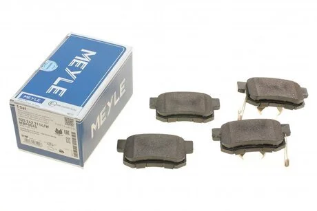 Гальмівні колодки дискові HONDA CR-V II MEYLE 025 242 3114/W