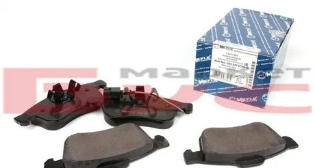 Тормозные колодоки дисковые Fiat DOBLO 263, 11/09-- MEYLE 025 247 2720/W