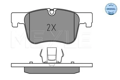 Колодки тормозные дисковые BMW P. F20/F30 10- 118- MEYLE 0252550618