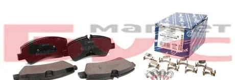 Гальмівні колодки дискові MEYLE 025 256 0418