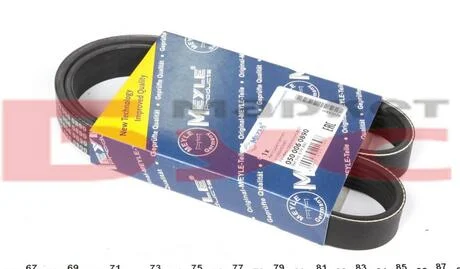 Пас поликлиновый 6 PK 890 MEYLE 0500060890