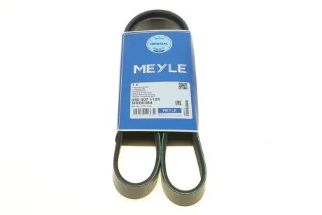 Ремінь поліклінової 7 PK 1125 MEYLE 050 007 1125