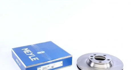 Гальмівний диск передній лівий вентильований Audi Q7, VW TOUAREG MEYLE 115 521 1103