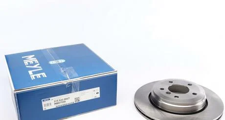 Диск тормозной BMW T. 5 03-10 MEYLE 3155230047