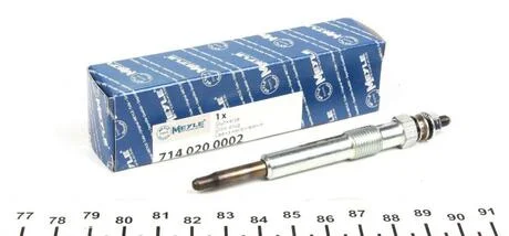 Свічка розжарення MEYLE 714 020 0002