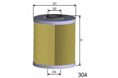 Фильтр топливный MISFAT F105