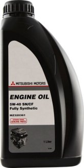 Масло моторне ENGINE OIL Fully synthetic 5w-40 sn/cf, 1л MITSUBISHI MZ320361