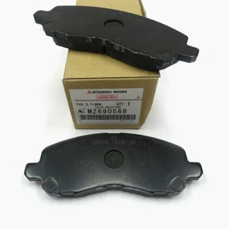 Колодки тормозные перередние ASX, Galant, Lancer, Outlander MITSUBISHI MZ690568