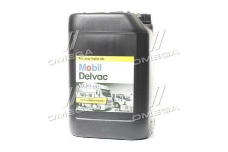 Масло моторне DELVAC XHP EXTRA 10W-40 (Каністра 20л) MOBIL 121737 (фото 1)