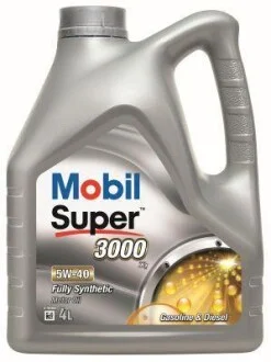 Масло моторне SUPER 3000 5W-40 API SN/SM (Каністра 4л))) MOBIL 150013