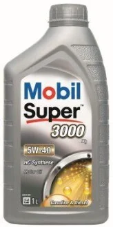 Масло моторне Super 3000 X1 5W-40 1л MOBIL 150564
