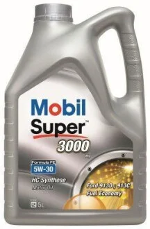 Масло моторне Super 3000 Formula FE 5W-30 5 л. MOBIL 151525