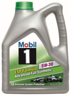 Олива моторна 1 ESP Formula 5W-30, 4л. MOBIL 152053