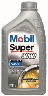 Олива моторна SUPER 3000 FORMULA V 5W-30 (Каністра 1л) MOBIL 152356