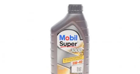Масло моторне Super 3000 X1 5W-40 (1 л) MOBIL 152567